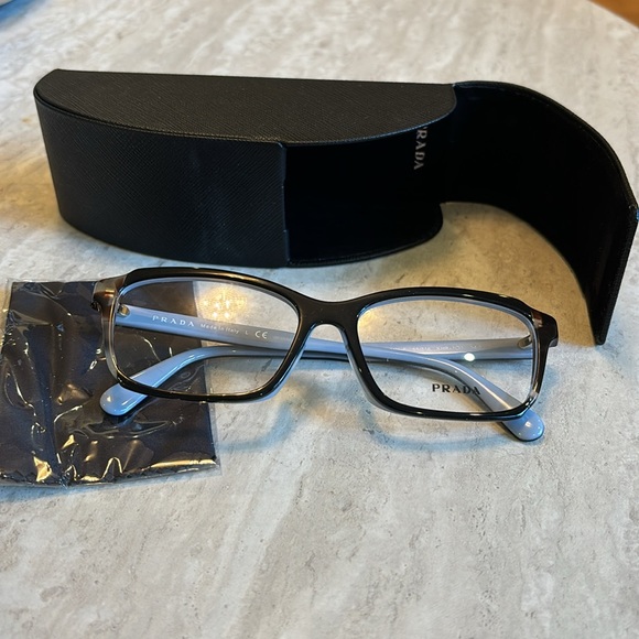 Prada Eyewear VPR01V-F Black/Tort 55-16-140 - Picture 2 of 8